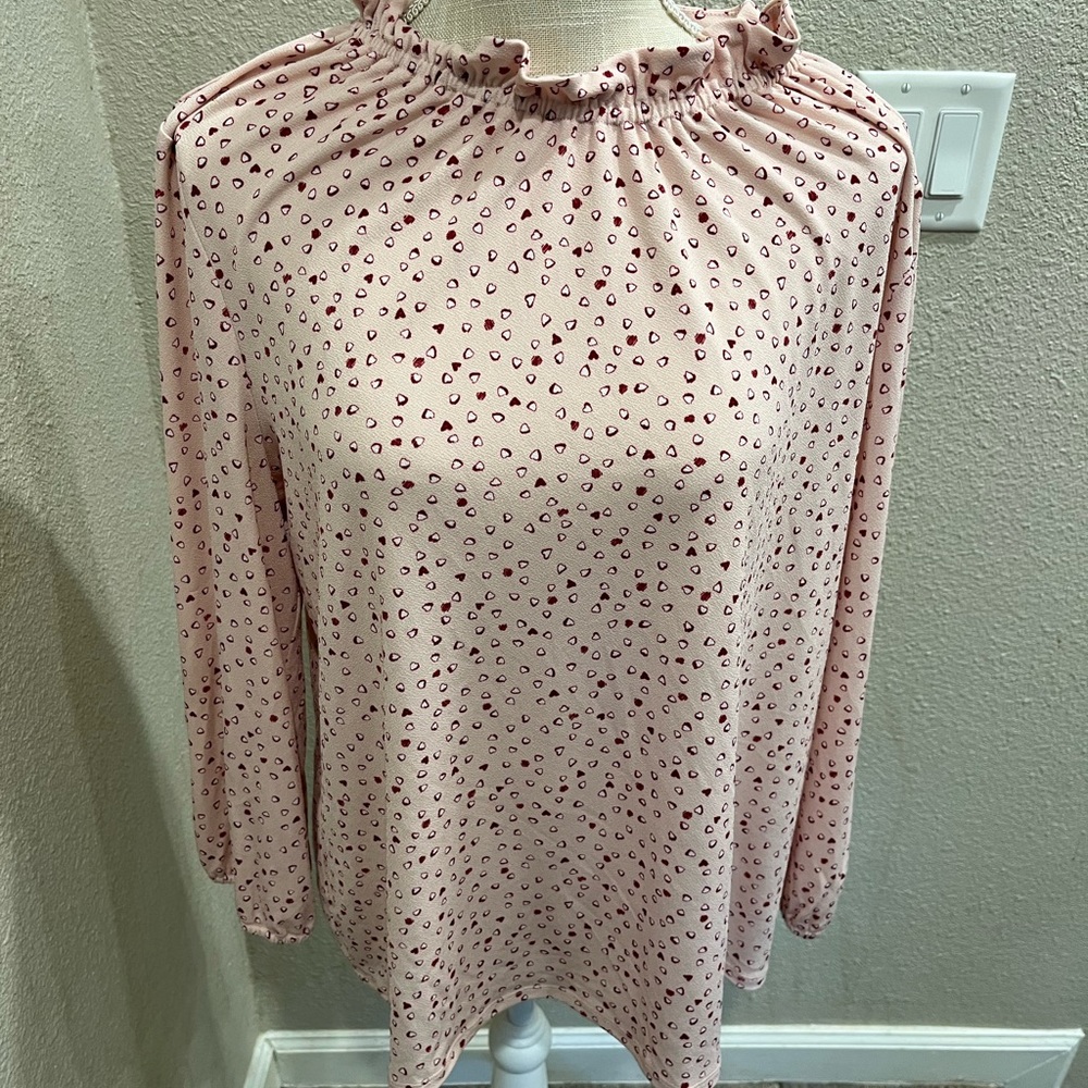 Valentine heart top!